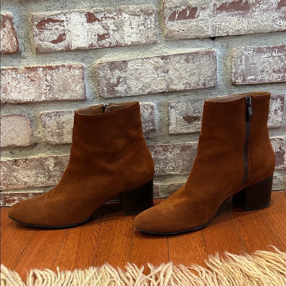 Thursday Boot Company Paloma Spice Suede Ankle Boots